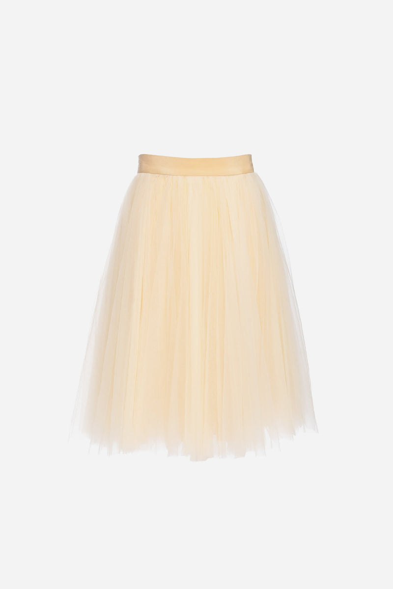 Blonde Tulle Skirt